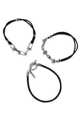 【ヘイップ/heyep】のChain ヘアゴム 3Pセット 人気、トレンドファッション・服の通販 founy(ファニー) ファッション Fashion レディースファッション Fashion for Women シュシュ&ヘアアクセ/ヘアアレンジ Scrunchies & Hair Accessories おすすめ Recommended / Our Picks アクセサリー Fashion Accessories シンプル Simple, Minimal チェーン Chain, Chain Strap ブレスレット Bracelet, Wristband |ID:prp329100004290118