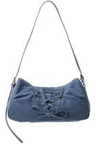 【メゾンスペシャル/MAISON SPECIAL】のLace Up Denim Saddle Bag/レースアップデニムサドルバッグ 人気、トレンドファッション・服の通販 founy(ファニー) ファッション Fashion レディースファッション Fashion for Women バッグ Bags サテン Satin, Glossy Fabric ショルダー Shoulder, Shoulder Strap デニム Denim, Jeans Material トレンド Trend, Trending Now バランス Balance, Style Balance thumbnail BLU(ブルー)|ID: prp329100004290129 ipo3291000000036107171
