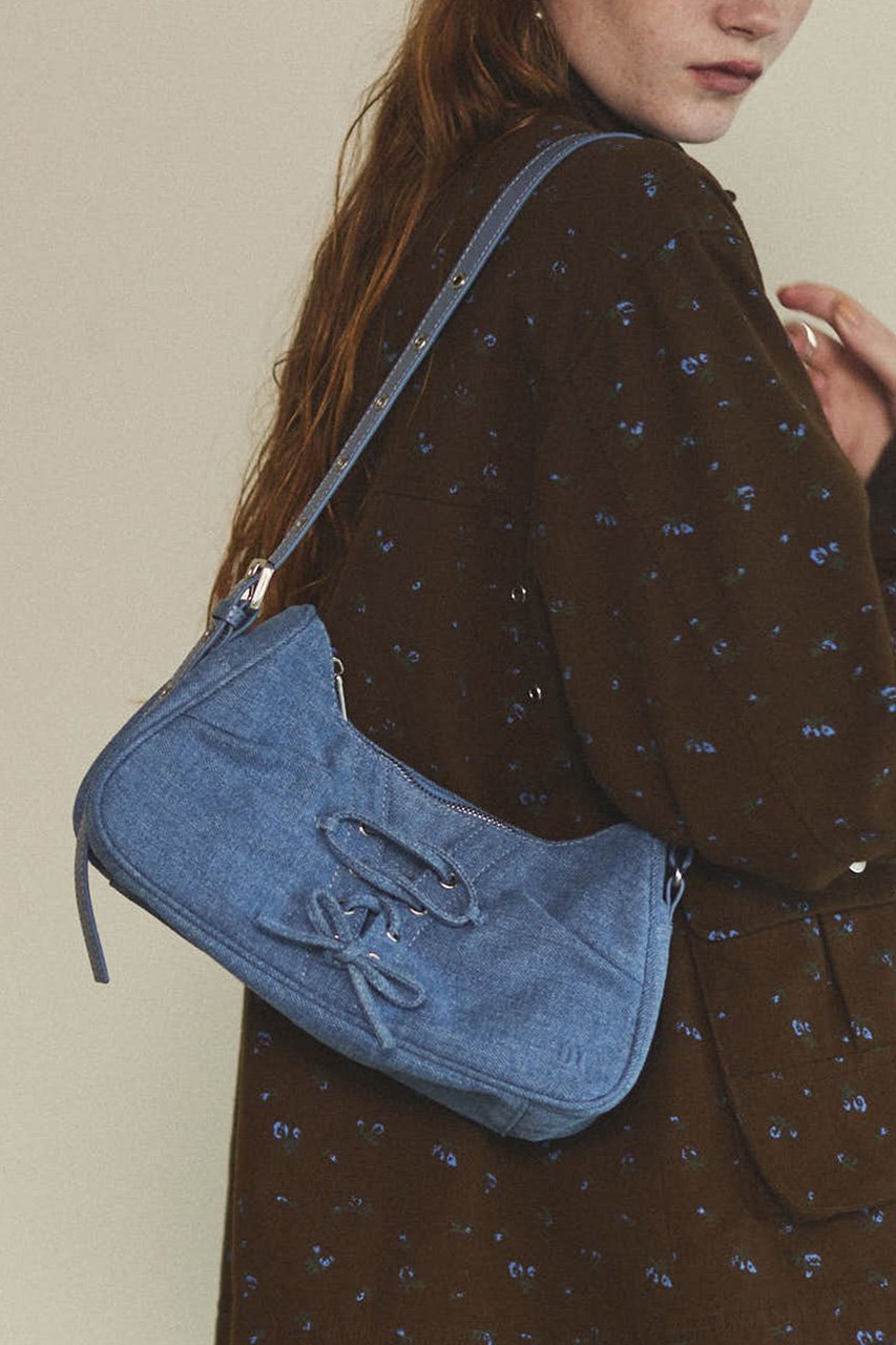 【メゾンスペシャル/MAISON SPECIAL】のLace Up Denim Saddle Bag/レースアップデニムサドルバッグ 人気、トレンドファッション・服の通販 founy(ファニー) ファッション Fashion レディースファッション Fashion for Women バッグ Bags サテン Satin, Glossy Fabric ショルダー Shoulder, Shoulder Strap デニム Denim, Jeans Material トレンド Trend, Trending Now バランス Balance, Style Balance other-8|ID: prp329100004290129 ipo3291000000036107178