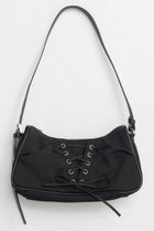 【メゾンスペシャル/MAISON SPECIAL】のLace Up Saddle Bag/レースアップサドルバッグ 人気、トレンドファッション・服の通販 founy(ファニー) ファッション Fashion レディースファッション WOMEN バッグ Bag 2025年 2025 A/W・秋冬 Aw・Autumn/Winter・Fw・Fall-Winter S/S・春夏 Ss・Spring/Summer サテン Satin ショルダー Shoulder デニム Denim トレンド Trend ハンドバッグ Handbag バランス Balance エレガント 上品 Elegant 夏 Summer 春 Spring thumbnail BLK(ブラック)|ID: prp329100004290130 ipo3291000000029771104