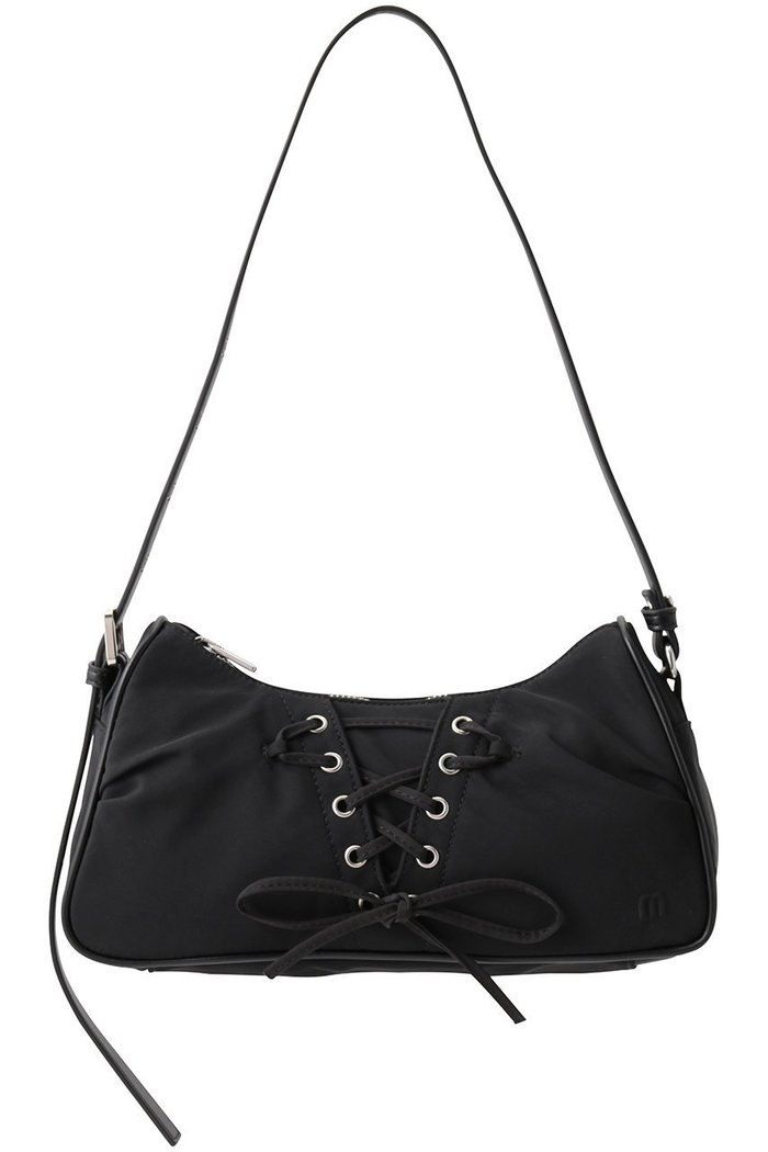 【メゾンスペシャル/MAISON SPECIAL】のLace Up Saddle Bag/レースアップサドルバッグ インテリア・キッズ・メンズ・レディースファッション・服の通販 founy(ファニー) https://founy.com/ ファッション Fashion レディースファッション Fashion for Women バッグ Bags サテン Satin, Glossy Fabric ショルダー Shoulder, Shoulder Strap デニム Denim, Jeans Material トレンド Trend, Trending Now バランス Balance, Style Balance エレガント 上品 Elegant |ID: prp329100004290130 ipo3291000000032784292