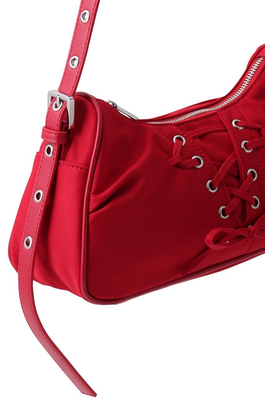 【メゾンスペシャル/MAISON SPECIAL】のLace Up Saddle Bag/レースアップサドルバッグ 人気、トレンドファッション・服の通販 founy(ファニー) 　ファッション　Fashion　レディースファッション　Fashion for Women　バッグ　Bags　サテン　Satin, Glossy Fabric　ショルダー　Shoulder, Shoulder Strap　デニム　Denim, Jeans Material　トレンド　Trend, Trending Now　バランス　Balance, Style Balance　エレガント 上品　Elegant　other-5|ID: prp329100004290130 ipo3291000000032784300