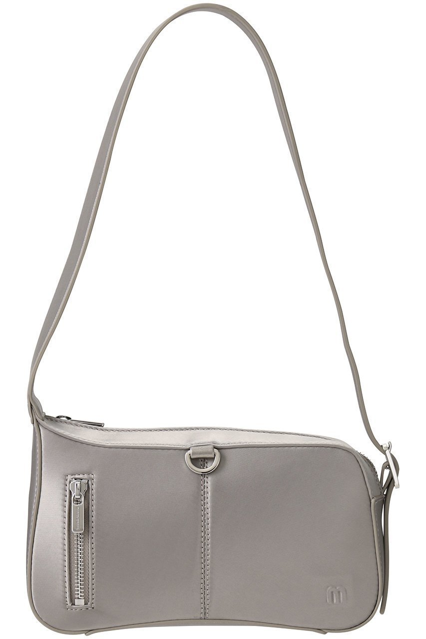 【メゾンスペシャル/MAISON SPECIAL】のRound Shape Bag/ラウンドシェイプバッグ インテリア・キッズ・メンズ・レディースファッション・服の通販 founy(ファニー) 　ファッション　Fashion　レディースファッション　Fashion for Women　バッグ　Bags　サテン　Satin, Glossy Fabric　シェイプ　Shape, Slim Fit　ショルダー　Shoulder, Shoulder Strap　シンプル　Simple, Minimal　バランス　Balance, Style Balance　ラウンド　Round, Round Neck　エレガント 上品　Elegant　SLV(シルバー)|ID: prp329100004290132 ipo3291000000035053701
