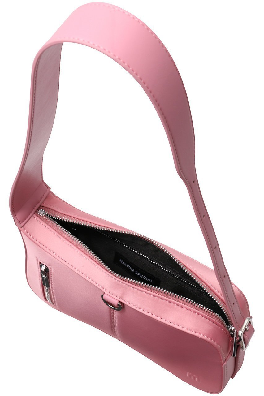 【メゾンスペシャル/MAISON SPECIAL】のRound Shape Bag/ラウンドシェイプバッグ 人気、トレンドファッション・服の通販 founy(ファニー) 　ファッション　Fashion　レディースファッション　Fashion for Women　バッグ　Bags　サテン　Satin, Glossy Fabric　シェイプ　Shape, Slim Fit　ショルダー　Shoulder, Shoulder Strap　シンプル　Simple, Minimal　バランス　Balance, Style Balance　ラウンド　Round, Round Neck　エレガント 上品　Elegant　other-6|ID: prp329100004290132 ipo3291000000035053706