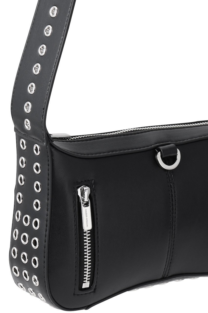 【メゾンスペシャル/MAISON SPECIAL】のEyelet Round Shape Bag/アイレットラウンドシェイプバッグ 人気、トレンドファッション・服の通販 founy(ファニー) 　ファッション　Fashion　レディースファッション　Ladies' Fashion Online　バッグ　Bags　アイレット　Eyelet　シェイプ　Shape　ショルダー　Shoulder　シンプル　Simple　ハンドバッグ　Handbag　ラウンド　Round　再入荷　Restock/Back In Stock/Re Arrival　other-5|ID: prp329100004290133 ipo3291000000032694103