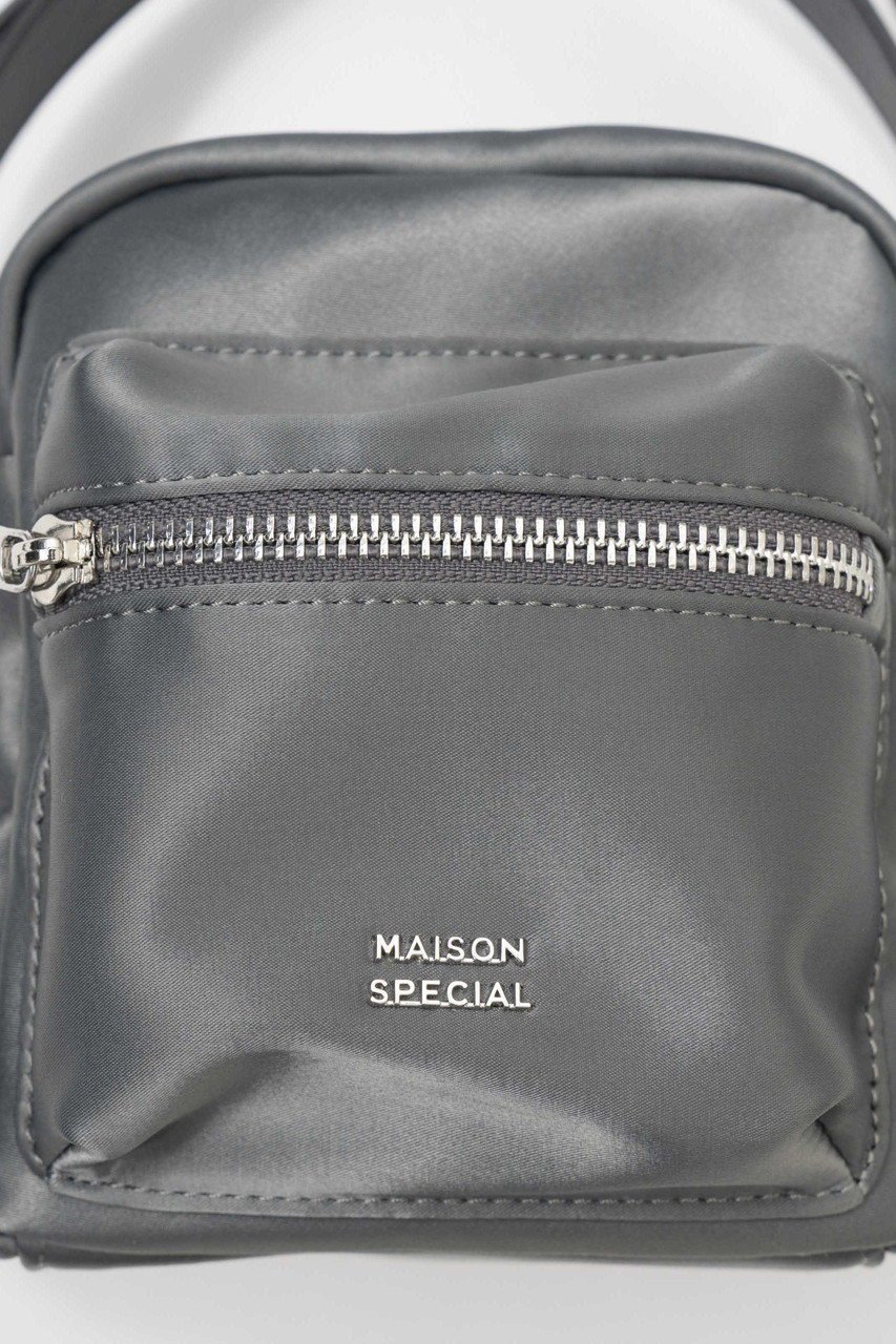【メゾンスペシャル/MAISON SPECIAL】のOut Pocket Square Bag/アウトポケットスクエアバッグ 人気、トレンドファッション・服の通販 founy(ファニー) 　ファッション　Fashion　レディースファッション　Fashion for Women　バッグ　Bags　サテン　Satin, Glossy Fabric　ショルダー　Shoulder, Shoulder Strap　バランス　Balance, Style Balance　フォルム　Silhouette, Form　ポケット　Pocket, Pocket Detail　other-2|ID: prp329100004290134 ipo3291000000032783674