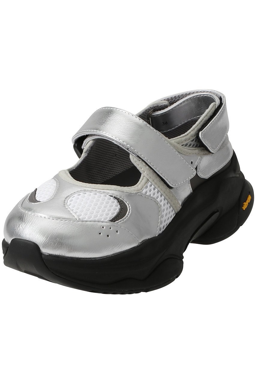 【メゾンスペシャル/MAISON SPECIAL】のMary Jane Sneakers/メリージェーンスニーカー インテリア・キッズ・メンズ・レディースファッション・服の通販 founy(ファニー) 　ファッション　Fashion　レディースファッション　Fashion for Women　イタリア　Italy　クッション　Cushion, Throw Pillow　シンプル　Simple, Minimal　スニーカー　Sneakers, Trainers　パフォーマンス　Performance, Active Function　メッシュ　Mesh, Net Fabric　ワーク　Workwear, Utility Style　ビジネス 仕事 通勤　Business / Work / Commuting　SLV(シルバー)|ID: prp329100004290137 ipo3291000000032856213