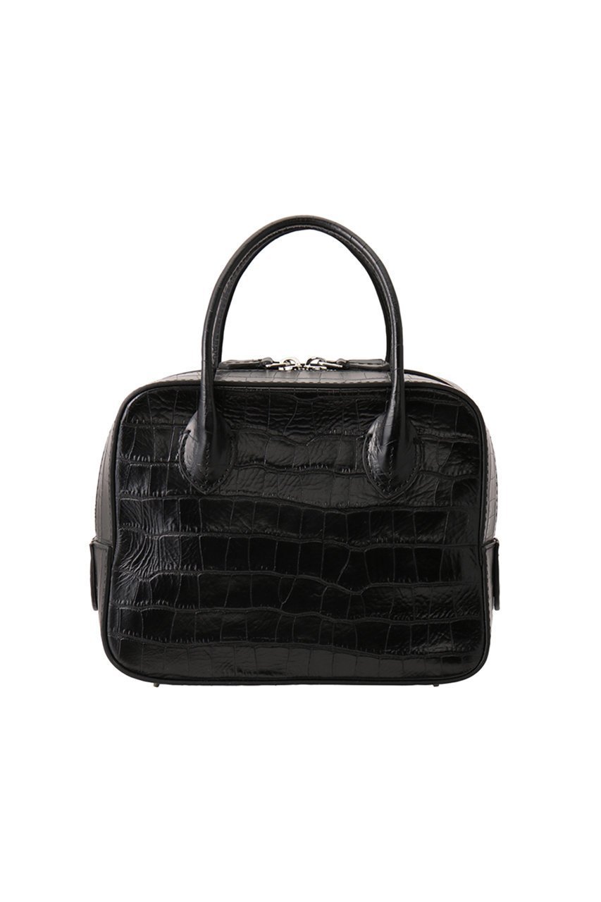 【メゾンカナウ/MAISON CANAU】のCROCO BOX-BOSTON(S) 人気、トレンドファッション・服の通販 founy(ファニー) 　ファッション　Fashion　レディースファッション　Fashion for Women　バッグ　Bags　なめらか　Smooth, Silky Texture　アクリル　Acrylic Material　イタリア　Italy　インナー　Innerwear　エレガント 上品　Elegant　クロコ　Crocodile, Croc Embossed　コーティング　Coating, Coated Finish　ボストン　Boston　財布　Wallet, Purse　other-4|ID: prp329100004290139 ipo3291000000032798692