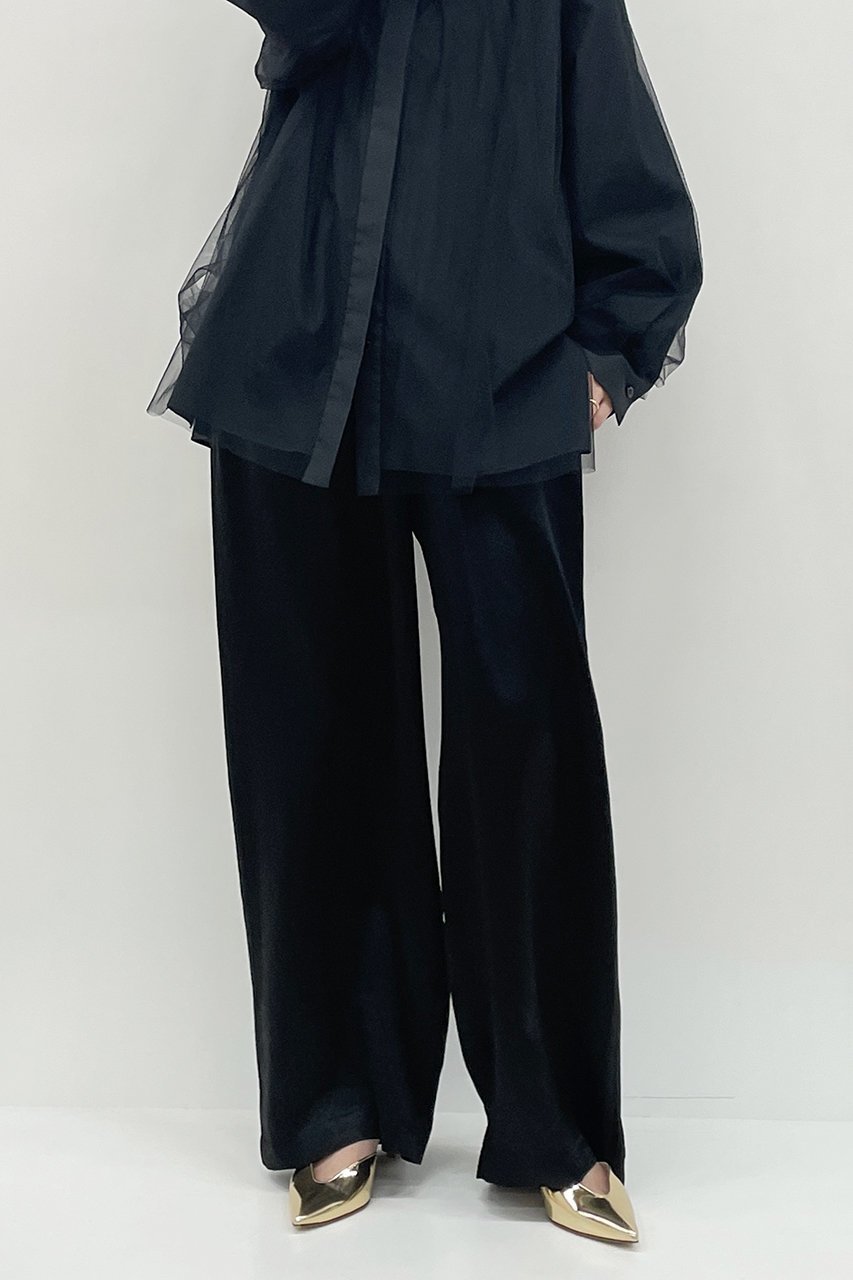 【プルミエ アロンディスモン/1er Arrondissement】のヴィテージサテンパンツ 人気、トレンドファッション・服の通販 founy(ファニー) 　ファッション　Fashion　レディースファッション　Fashion for Women　パンツ　Pants & Trousers　おすすめ　Recommended / Our Picks　ワイド　Wide, Wide Fit　エレガント 上品　Elegant　A/W・秋冬　Autumn/Winter　other-6|ID: prp329100004290148 ipo3291000000032939895