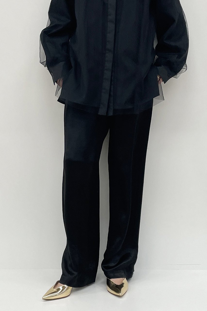 【プルミエ アロンディスモン/1er Arrondissement】のヴィテージサテンパンツ 人気、トレンドファッション・服の通販 founy(ファニー) 　ファッション　Fashion　レディースファッション　Fashion for Women　パンツ　Pants & Trousers　おすすめ　Recommended / Our Picks　ワイド　Wide, Wide Fit　エレガント 上品　Elegant　A/W・秋冬　Autumn/Winter　other-7|ID: prp329100004290148 ipo3291000000032939901