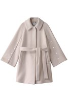 【アルアバイル/allureville】の【Loulou Willoughby】シャルムビーバーステンカラーコート 人気、トレンドファッション・服の通販 founy(ファニー) ファッション Fashion レディースファッション Fashion for Women アウター Coat / Outerwear Collection コート・ロングコート・ピーコート Long Coats, Peacoats & More ドット Polka Dot, Dot Pattern フレア Flare, Flared ロング Long, Long-Length エレガント 上品 Elegant 再入荷 Restock / Back in Stock 冬 Winter / This Winter |ID:prp329100004290150