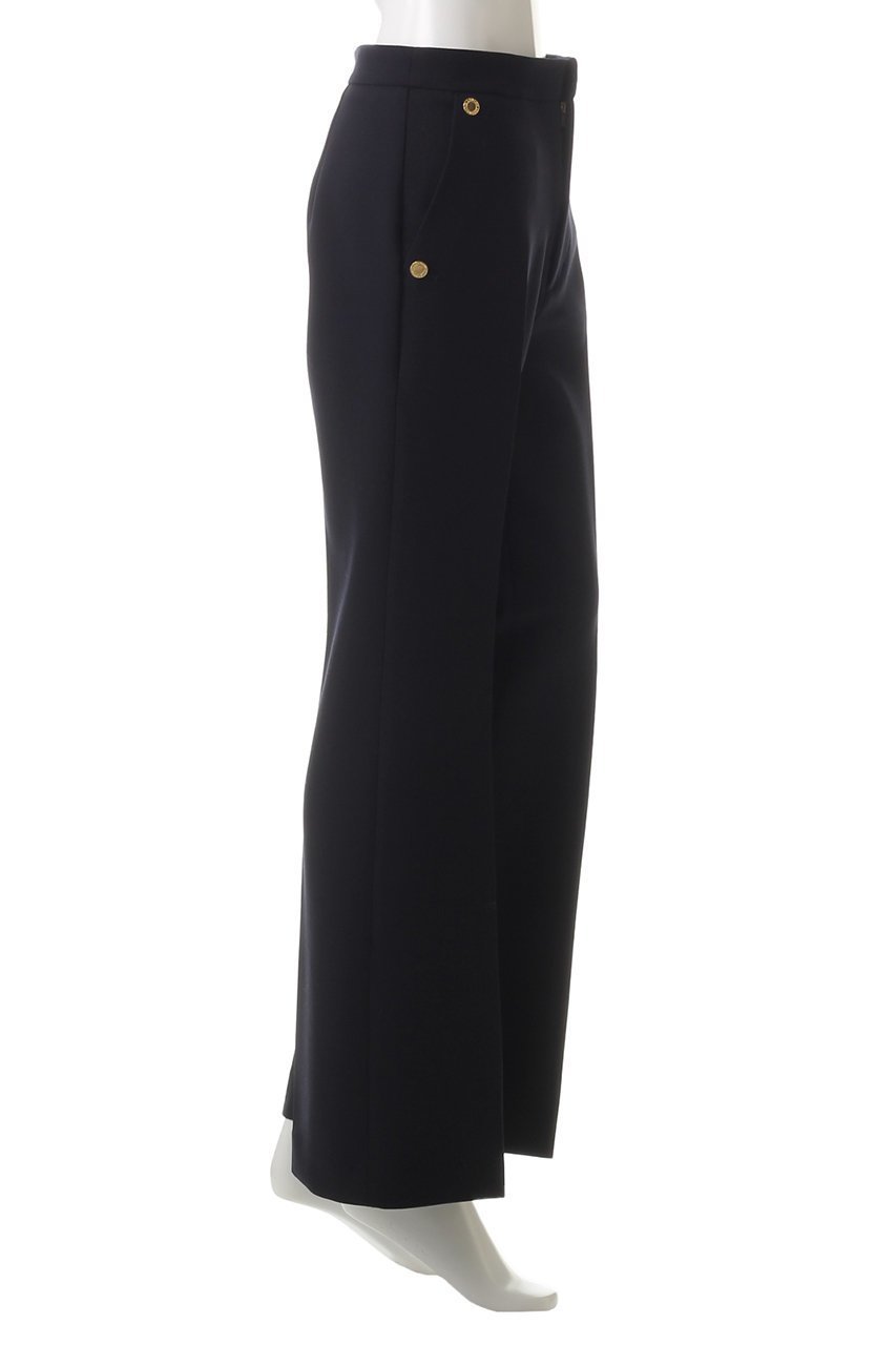 【アルアバイル/allureville】の【Loulou Willoughby】ダブルクロスストレッチパンツ 人気、トレンドファッション・服の通販 founy(ファニー) ファッション Fashion レディースファッション Fashion for Women パンツ Pants & Trousers ストレッチ Stretch, Stretchy Fabric センター Center, Center Line フレア Flare, Flared ポケット Pocket, Pocket Detail ロング Long, Long-Length エレガント 上品 Elegant other-3|ID: prp329100004290158 ipo3291000000036080060