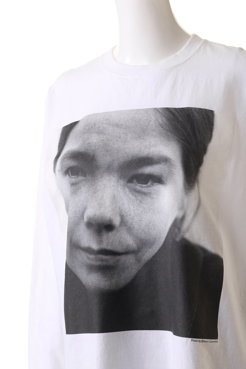 【エリオポール/heliopole】の【AK】BIJORK ロングスリーブTシャツ 人気、トレンドファッション・服の通販 founy(ファニー) 　ファッション　Fashion　レディースファッション　Fashion for Women　トップス・カットソー　Cut & Sew Tops　シャツ・ブラウス・オフィスカジュアル　Elegant Blouses & Button-Ups　ロングTシャツ・Tシャツ　Longline T-Shirts & Tees　カットソー・ベーシックTシャツ　Cut-and-Sewn Tops / Stretch Tees & Basics　スタイリッシュ　Stylish, Fashionable　スリーブ　Sleeve, Long Sleeve / Short Sleeve　フロント　Front, Front Design　プリント　Print, Printed Pattern　ベーシック　Basic, Essential　ロング　Long, Long-Length　other-5|ID: prp329100004290159 ipo3291000000032795906