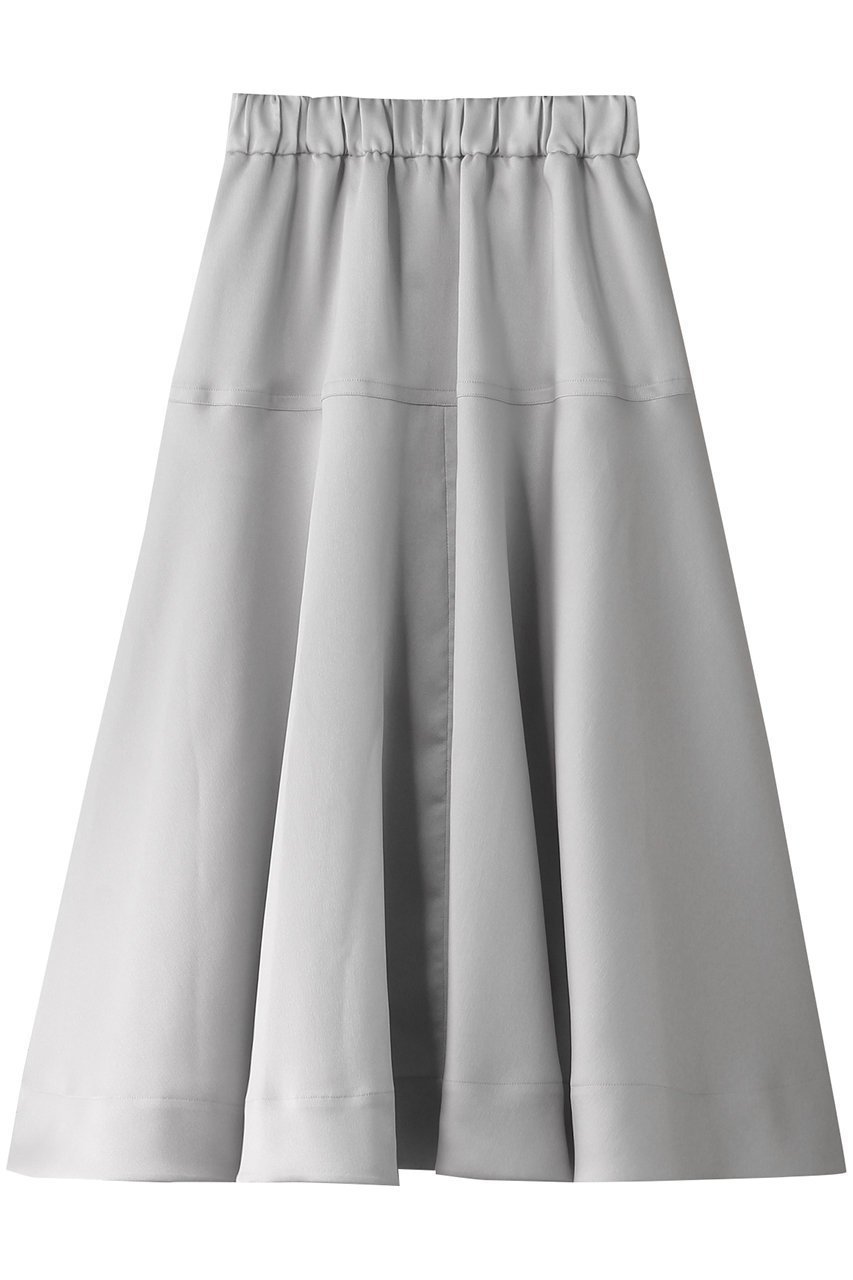 【ジェイドット/j.】のオクタダブルクロスボリュームフレアスカート インテリア・キッズ・メンズ・レディースファッション・服の通販 founy(ファニー) 　ファッション　Fashion　レディースファッション　Fashion for Women　スカート　Skirts　Aライン・フレアスカート　A-Line & Flared Skirts　ロングスカート　Long Skirts / Maxi & Midi Skirts　おすすめ　Recommended / Our Picks　エレガント 上品　Elegant　セットアップ　Set-Up, Coordinated Outfit　フレア　Flare, Flared　ロング　Long, Long-Length　グレー|ID: prp329100004290164 ipo3291000000035813657