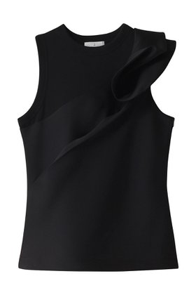 【ジェイドット/j.】のオクタダブルクロスアシメフリルトップス 人気、トレンドファッション・服の通販 founy(ファニー) ファッション Fashion レディースファッション Fashion for Women トップス・カットソー Cut & Sew Tops キャミソール&ノースリーブ Camisoles & Sleeveless Tops シャツ・ブラウス・オフィスカジュアル Elegant Blouses & Button-Ups エレガント 上品 Elegant ノースリーブ Sleeveless, No-Sleeve フリル Frill, Ruffle |ID:prp329100004290165