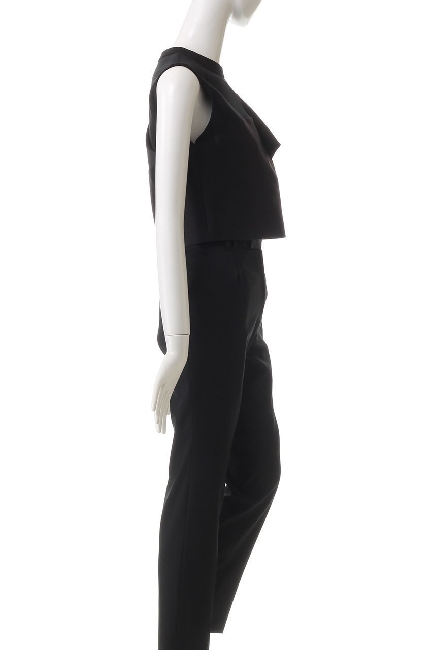 【ジェイドット/j.】のオクタダブルクロスアシメクロップトップス 人気、トレンドファッション・服の通販 founy(ファニー) 　ファッション　Fashion　レディースファッション　WOMEN　トップス・カットソー　Tops/Tshirt　キャミソール / ノースリーブ　No Sleeves　シャツ/ブラウス　Shirts/Blouses　アシンメトリー　Asymmetry　エレガント 上品　Elegant　カットソー　Cut And Sew　クロップド　Cropped　コンパクト　Compact　セットアップ　Set Up　ノースリーブ　No Sleeve　other-3|ID: prp329100004290166 ipo3291000000031371413