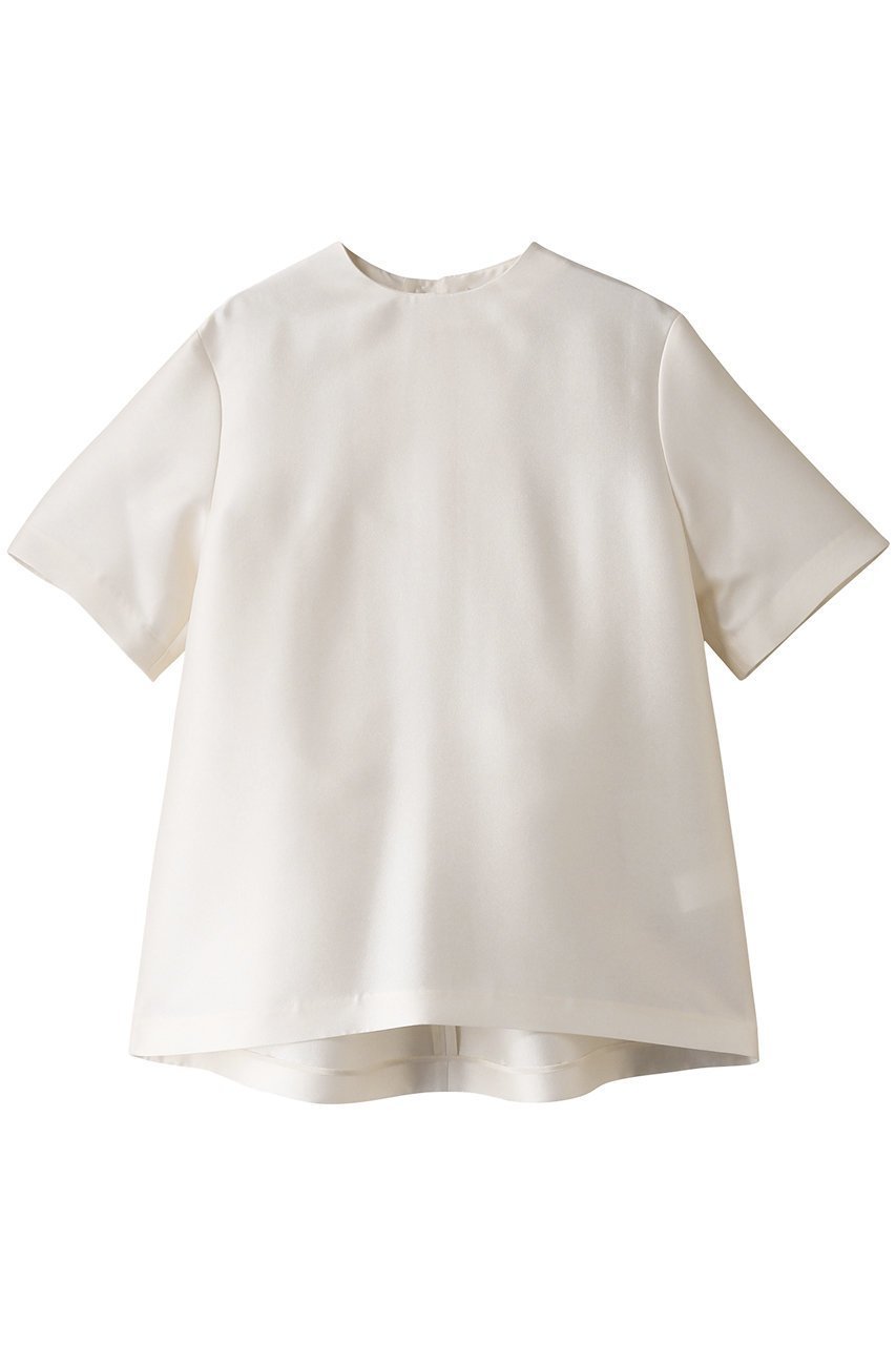 【ジェイドット/j.】のオクタダブルクロスバックタックブラウス 人気、トレンドファッション・服の通販 founy(ファニー) 　ファッション　Fashion　レディースファッション　Fashion for Women　トップス・カットソー　Cut & Sew Tops　シャツ・ブラウス・オフィスカジュアル　Elegant Blouses & Button-Ups　バッグ　Bags　ショート　Short, Short Length　シンプル　Simple, Minimal　スリーブ　Sleeve, Long Sleeve / Short Sleeve　ハーフ　Half, Half-Length　 other-1|ID: prp329100004290167 ipo3291000000032908034