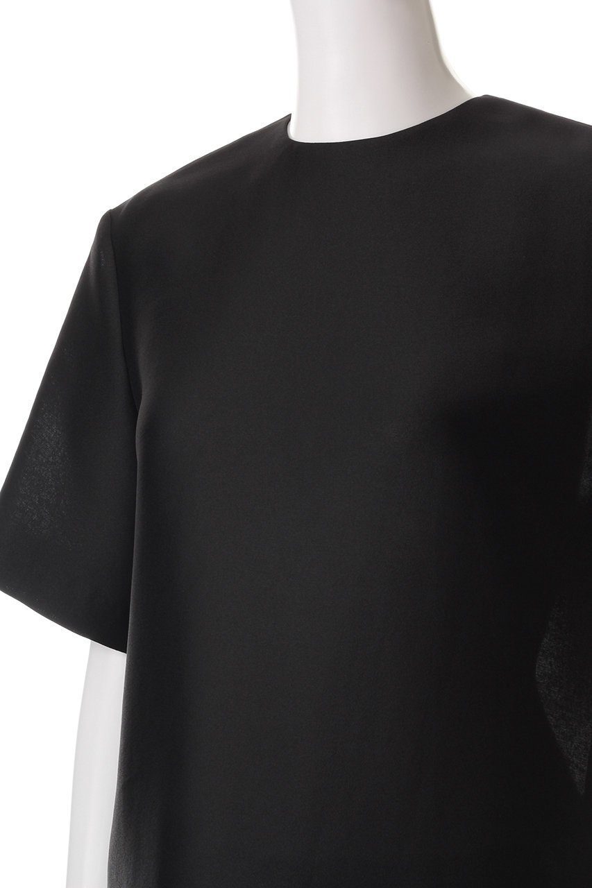 【ジェイドット/j.】のオクタダブルクロスバックタックブラウス 人気、トレンドファッション・服の通販 founy(ファニー) 　ファッション　Fashion　レディースファッション　Fashion for Women　トップス・カットソー　Cut & Sew Tops　シャツ・ブラウス・オフィスカジュアル　Elegant Blouses & Button-Ups　バッグ　Bags　ショート　Short, Short Length　シンプル　Simple, Minimal　スリーブ　Sleeve, Long Sleeve / Short Sleeve　ハーフ　Half, Half-Length　other-5|ID: prp329100004290167 ipo3291000000032908057