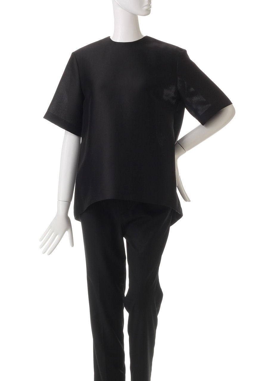 【ジェイドット/j.】のオクタダブルクロスバックタックブラウス 人気、トレンドファッション・服の通販 founy(ファニー) 　ファッション　Fashion　レディースファッション　Fashion for Women　トップス・カットソー　Cut & Sew Tops　シャツ・ブラウス・オフィスカジュアル　Elegant Blouses & Button-Ups　バッグ　Bags　ショート　Short, Short Length　シンプル　Simple, Minimal　スリーブ　Sleeve, Long Sleeve / Short Sleeve　ハーフ　Half, Half-Length　other-2|ID: prp329100004290167 ipo3291000000035688976