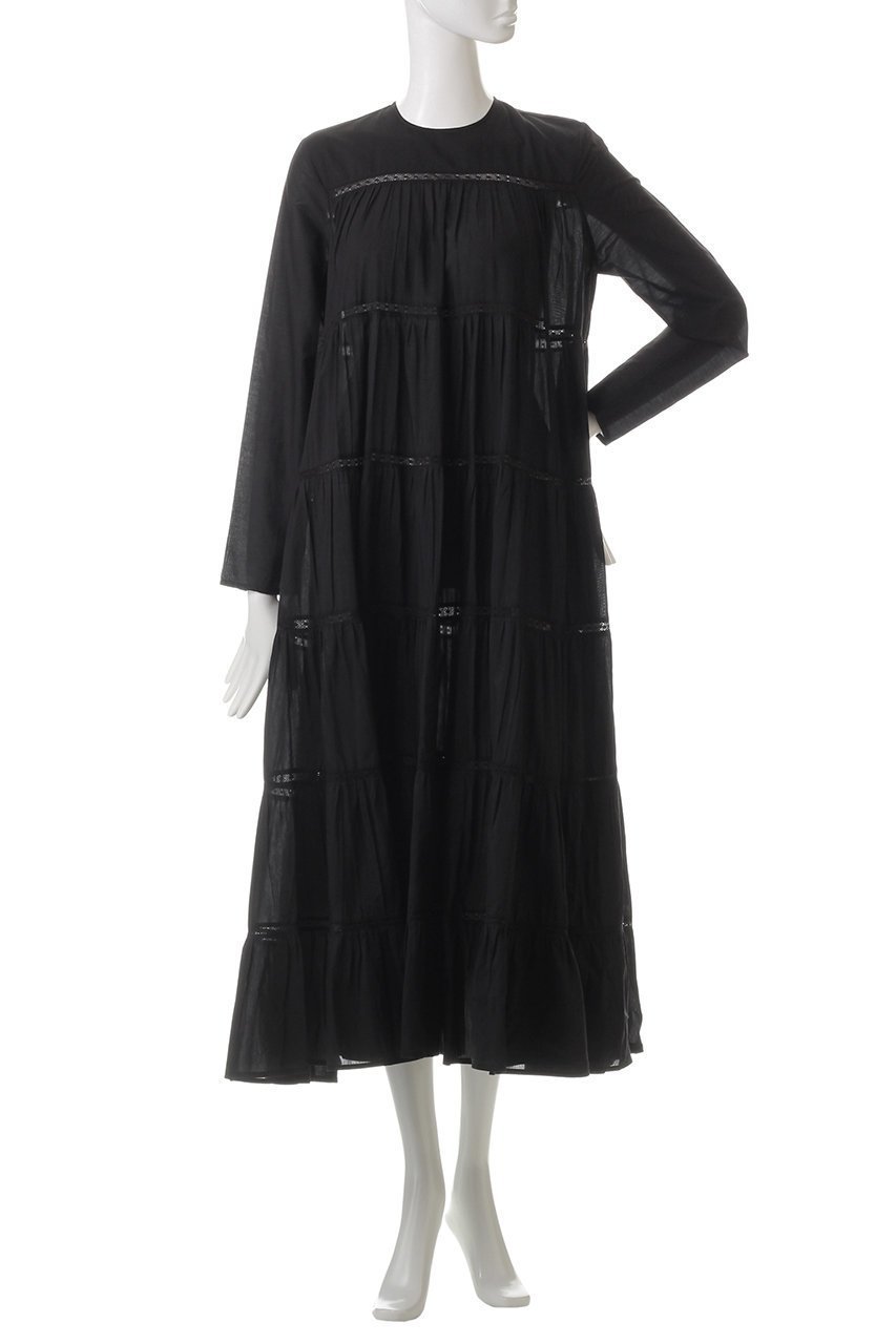 【マーレット/MERLETTE】のMAIDA コットンシルク ティアードマキシドレス 人気、トレンドファッション・服の通販 founy(ファニー) 　ファッション　Fashion　レディースファッション　Fashion for Women　ワンピース　Dresses　フォーマル・パーティードレス・結婚式用ドレス　Elegant & Casual Dresses　チュニック　Tunic Tops & Dresses　くるぶし　Ankle-Length　なめらか　Smooth, Silky Texture　シルク　Silk, 100% Silk　チュニック　Tunic, Long Top　ドレス　Dress, One-Piece　マキシ　Maxi, Full Length　エレガント 上品　Elegant　定番　Standard, Basic Item　other-2|ID: prp329100004293795 ipo3291000000032888666