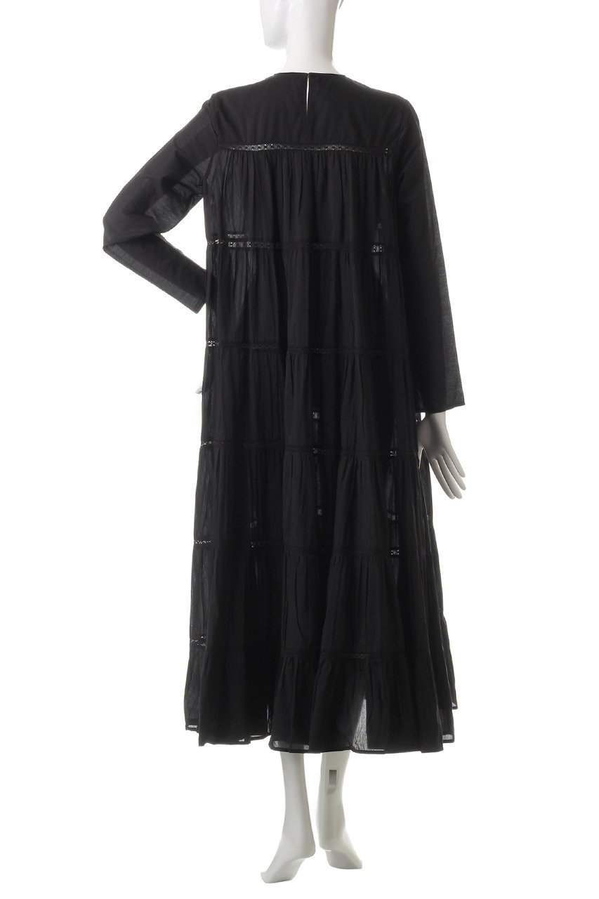 【マーレット/MERLETTE】のMAIDA コットンシルク ティアードマキシドレス 人気、トレンドファッション・服の通販 founy(ファニー) 　ファッション　Fashion　レディースファッション　Fashion for Women　ワンピース　Dresses　フォーマル・パーティードレス・結婚式用ドレス　Elegant & Casual Dresses　チュニック　Tunic Tops & Dresses　くるぶし　Ankle-Length　なめらか　Smooth, Silky Texture　シルク　Silk, 100% Silk　チュニック　Tunic, Long Top　ドレス　Dress, One-Piece　マキシ　Maxi, Full Length　エレガント 上品　Elegant　定番　Standard, Basic Item　other-4|ID: prp329100004293795 ipo3291000000032888674