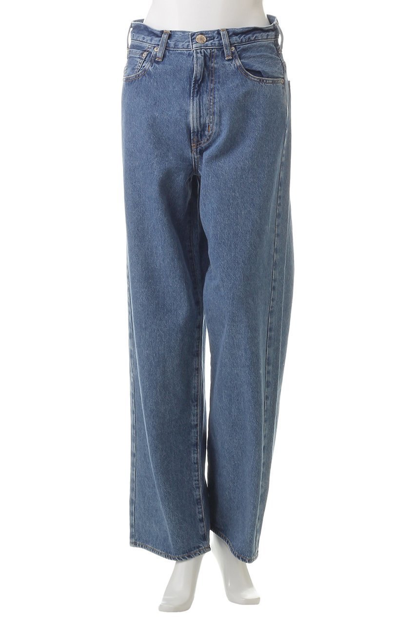 【ニードバイ ヘリテイジ/NEEDBY heritage】のKOH ワイドストレートデニムパンツ 人気、トレンドファッション・服の通販 founy(ファニー) 　ファッション　Fashion　レディースファッション　Fashion for Women　パンツ　Pants & Trousers　デニムパンツ・ジーンズ・美脚デニム　Denim Jeans & Pants　ストレート　Straight, Straight Cut　デニム　Denim, Jeans Material　ヴィンテージ　Vintage Style　other-2|ID: prp329100004293797 ipo3291000000032917825