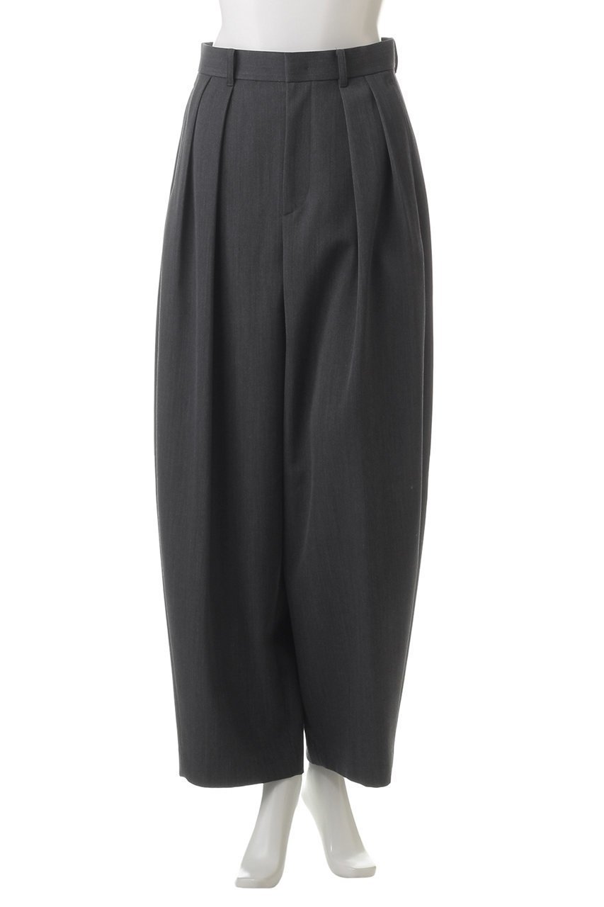 【カレンソロジー/Curensology】のドスキンツータックパンツ 人気、トレンドファッション・服の通販 founy(ファニー) 　ファッション　Fashion　レディースファッション　Fashion for Women　パンツ　Pants & Trousers　トレンド　Trend, Trending Now　ドレープ　Drape, Draping Fabric　ワイド　Wide, Wide Fit　エレガント 上品　Elegant　再入荷　Restock / Back in Stock　other-2|ID: prp329100004293799 ipo3291000000035541985