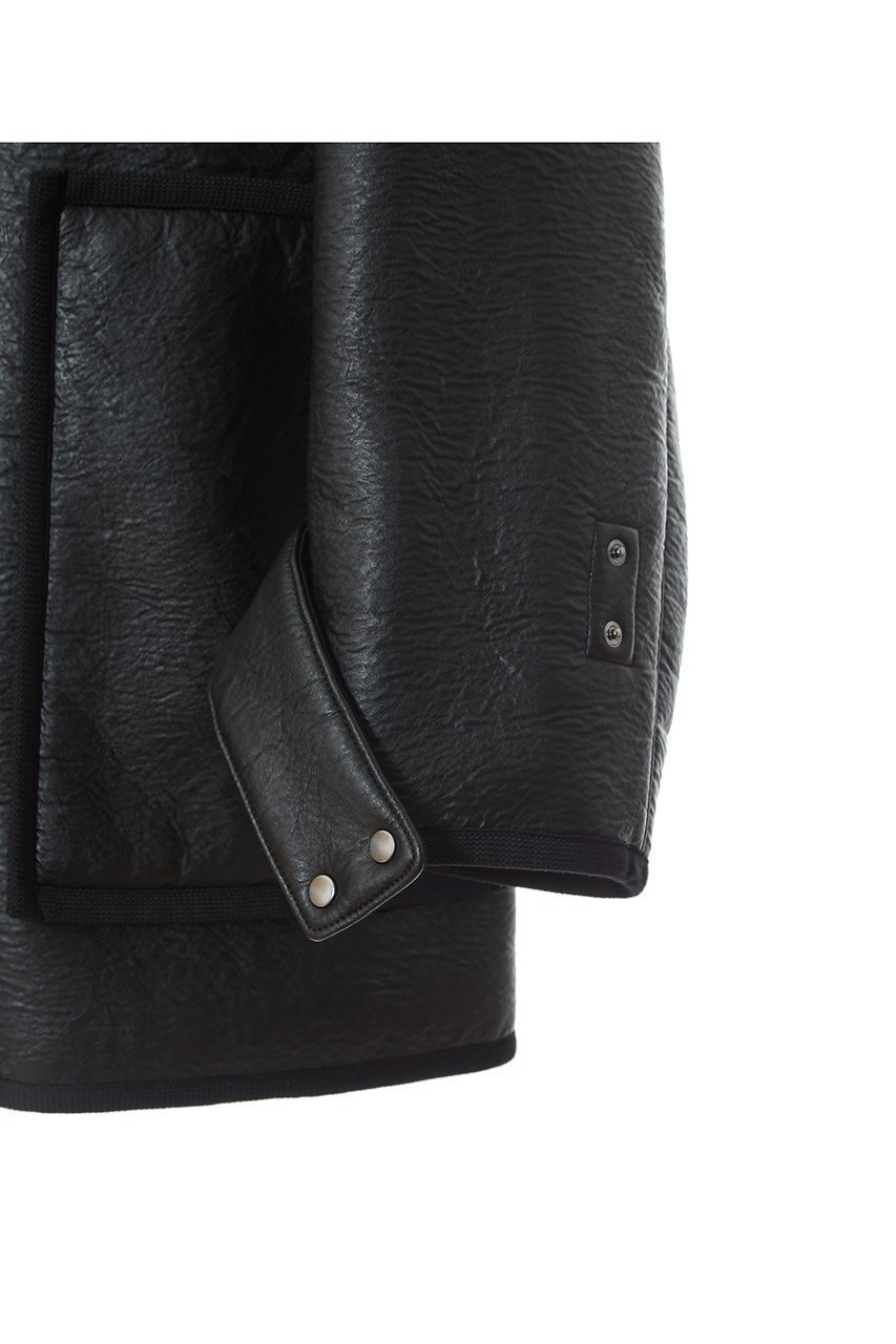 【プレインピープル/PLAIN PEOPLE】のフェイクレザームートンフーディジャケット 人気、トレンドファッション・服の通販 founy(ファニー) 　ファッション　Fashion　レディースファッション　Fashion for Women　アウター　Coat / Outerwear Collection　レディースジャケット・軽アウター　Jackets　シンプル　Simple, Minimal　ジャケット　Jacket, Outerwear　フェイクファー　Faux Fur, Imitation Fur　フェイクレザー　Faux Leather, PU Leather　フランス　France, French　ボンディング　Bonding, Bonded Fabric　other-3|ID: prp329100004293808 ipo3291000000032927287