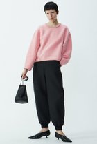 【プレインピープル/PLAIN PEOPLE】のストライプキルティングジョガーパンツ ブラック|ID: prp329100004293810 ipo3291000000036229943