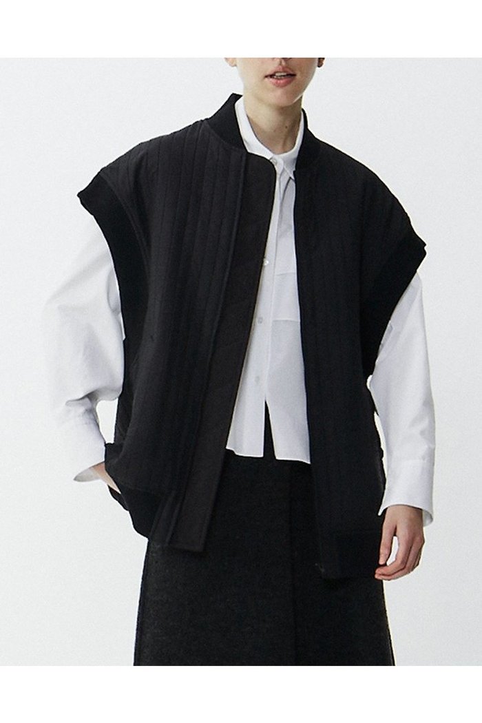 【プレインピープル/PLAIN PEOPLE】のストライプキルティングミリタリーベスト インテリア・キッズ・メンズ・レディースファッション・服の通販 founy(ファニー) https://founy.com/ ファッション Fashion レディースファッション WOMEN アウター Coat Outerwear ジャケット Jackets キルティング Quilting ジャケット Jacket テクスチャー Texture ベスト Vest ミリタリー Military |ID: prp329100004293811 ipo3291000000029788483