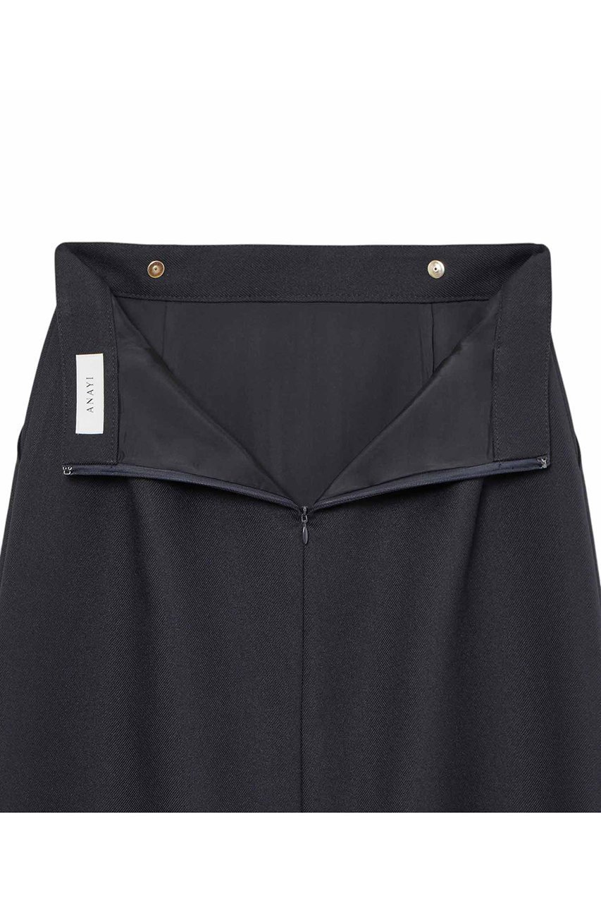 【アナイ/ANAYI】のブライトツイルポケット スカート 人気、トレンドファッション・服の通販 founy(ファニー) 　ファッション　Fashion　レディースファッション　Fashion for Women　スカート　Skirts　ロングスカート　Long Skirts / Maxi & Midi Skirts　タイトスカート　Pencil Skirt, Tight Skirt　ツイル　Twist, Twisted Detail　パッチ　Patch, Appliqué　ポケット　Pocket, Pocket Detail　メタル　Metal, Metal Parts　ロング　Long, Long-Length　other-6|ID: prp329100004293815 ipo3291000000032823237