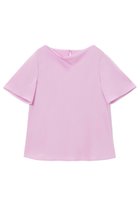 【アナイ/ANAYI】のトリアセサテンドレープTブラウス 人気、トレンドファッション・服の通販 founy(ファニー) ファッション Fashion レディースファッション Fashion for Women トップス・カットソー Cut & Sew Tops シャツ・ブラウス・オフィスカジュアル Elegant Blouses & Button-Ups インナー Innerwear ウォッシャブル Machine Washable サテン Satin, Glossy Fabric ショート Short, Short Length ジャケット Jacket, Outerwear スリーブ Sleeve, Long Sleeve / Short Sleeve ドレープ Drape, Draping Fabric バイアス Bias, Diagonal Cut ラグジュアリー Luxury, Elegant エレガント 上品 Elegant 再入荷 Restock / Back in Stock 半袖 Short Sleeve, Half Sleeve thumbnail ピンク|ID: prp329100004293820 ipo3291000000035054691