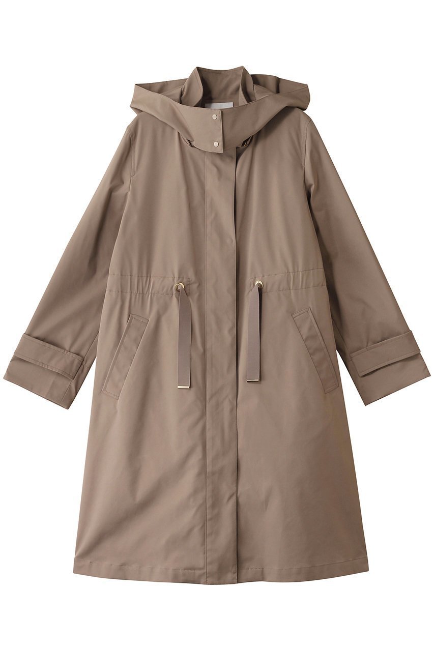 【アナイ/ANAYI】のブライトツイルライナー付きモッズコート インテリア・キッズ・メンズ・レディースファッション・服の通販 founy(ファニー) 　ファッション　Fashion　レディースファッション　Fashion for Women　アウター　Coat / Outerwear Collection　コート・ロングコート・ピーコート　Long Coats, Peacoats & More　モッズコート・ミリタリー風アウター　Mods & Field Coats　キルティング　Quilted, Quilting　キルト　Quilt, Quilted Fabric　ギャザー　Gathered, Ruffled　シェイプ　Shape, Slim Fit　スタンド　Stand Collar, Upright Stand　スリーブ　Sleeve, Long Sleeve / Short Sleeve　フロント　Front, Front Design　モッズコート　Mods Coat, Military Parka　ライナー　Liner, Inner Layer　ロング　Long, Long-Length　おすすめ　Recommended / Our Picks　モカ|ID: prp329100004293821 ipo3291000000035653045