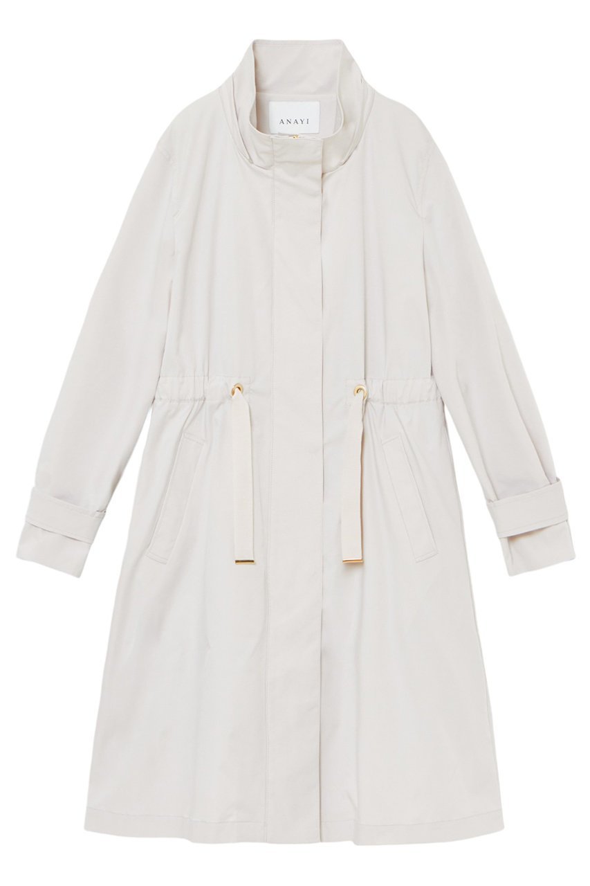 【アナイ/ANAYI】のブライトツイルライナー付きモッズコート 人気、トレンドファッション・服の通販 founy(ファニー) 　ファッション　Fashion　レディースファッション　Fashion for Women　アウター　Coat / Outerwear Collection　コート・ロングコート・ピーコート　Long Coats, Peacoats & More　モッズコート・ミリタリー風アウター　Mods & Field Coats　キルティング　Quilted, Quilting　キルト　Quilt, Quilted Fabric　ギャザー　Gathered, Ruffled　シェイプ　Shape, Slim Fit　スタンド　Stand Collar, Upright Stand　スリーブ　Sleeve, Long Sleeve / Short Sleeve　フロント　Front, Front Design　モッズコート　Mods Coat, Military Parka　ライナー　Liner, Inner Layer　ロング　Long, Long-Length　おすすめ　Recommended / Our Picks　other-3|ID: prp329100004293821 ipo3291000000036171874