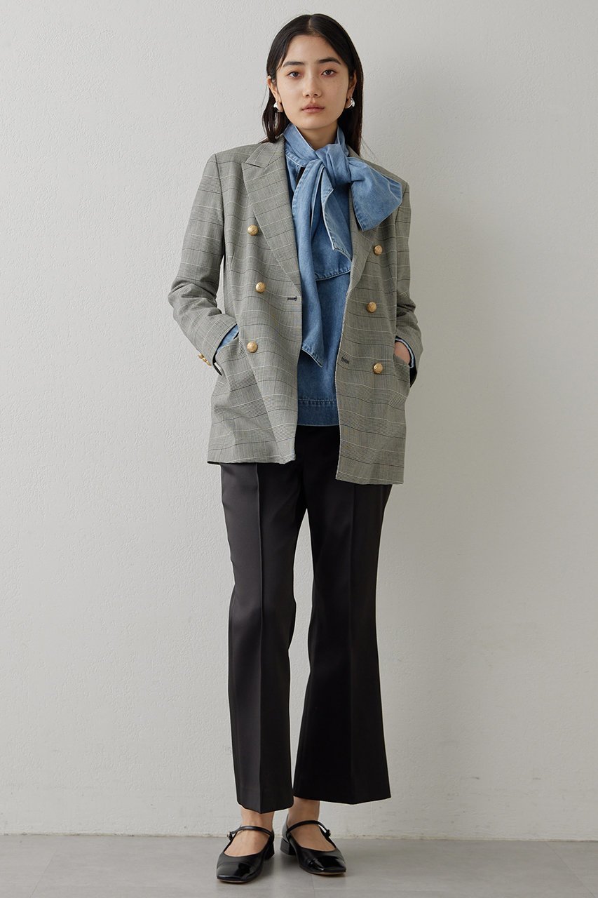【ウィムガゼット/Whim Gazette】のストレッチサテンフレアパンツ インテリア・キッズ・メンズ・レディースファッション・服の通販 founy(ファニー) 　ファッション　Fashion　レディースファッション　Fashion for Women　パンツ　Pants & Trousers　おすすめ　Recommended / Our Picks　エレガント 上品　Elegant　オケージョン　Occasion Wear　サテン　Satin, Glossy Fabric　ストレッチ　Stretch, Stretchy Fabric　スマート　Smart, Elegant　セットアップ　Set-Up, Coordinated Outfit　センター　Center, Center Line　フレア　Flare, Flared　ブラック|ID: prp329100004293827 ipo3291000000032940994