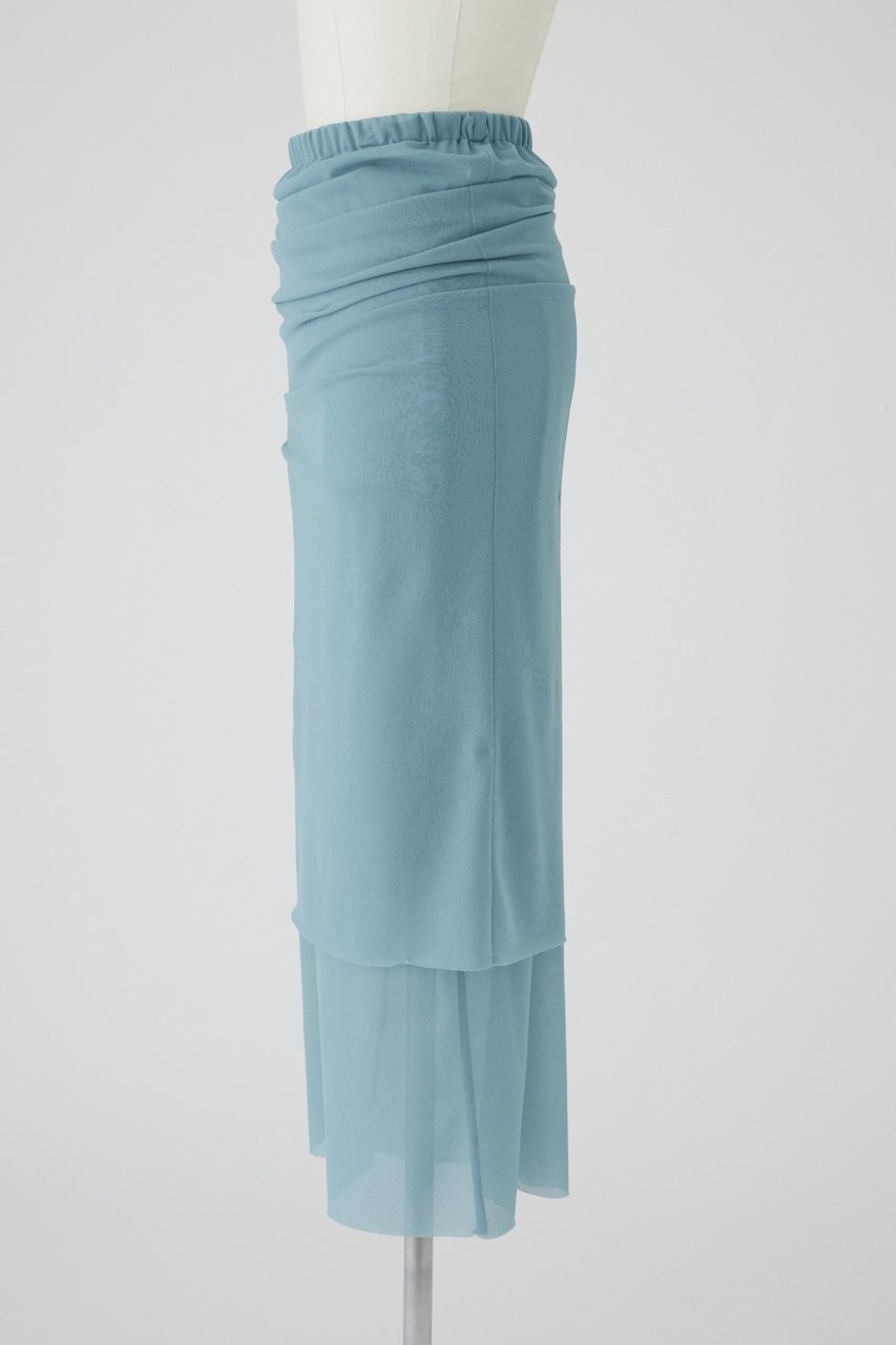 【リムアーク/RIM.ARK】のTransparent layered SK/スカート 人気、トレンドファッション・服の通販 founy(ファニー) 　ファッション　Fashion　レディースファッション　Fashion for Women　スカート　Skirts　ロングスカート　Long Skirts / Maxi & Midi Skirts　インナー　Innerwear　ストレッチ　Stretch, Stretchy Fabric　レギンス　Leggings, Stretch Pants　ロング　Long, Long-Length　other-5|ID: prp329100004293834 ipo3291000000034970748