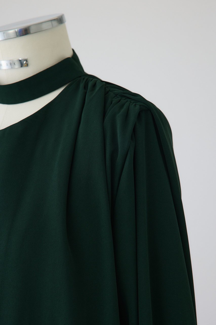 【リムアーク/RIM.ARK】のClassic long noble OP/ワンピース 人気、トレンドファッション・服の通販 founy(ファニー) 　ファッション　Fashion　レディースファッション　WOMEN　ワンピース　Dress　チュニック　Tunic　オケージョン　Occasion　ギャザー　Gather　ジョーゼット　Georgette　センター　Center　チュニック　Tunic　ドレス　Dress　ドレープ　Drape　フロント　Front　ロング　Long　エレガント 上品　Elegant　other-3|ID: prp329100004293835 ipo3291000000032375882