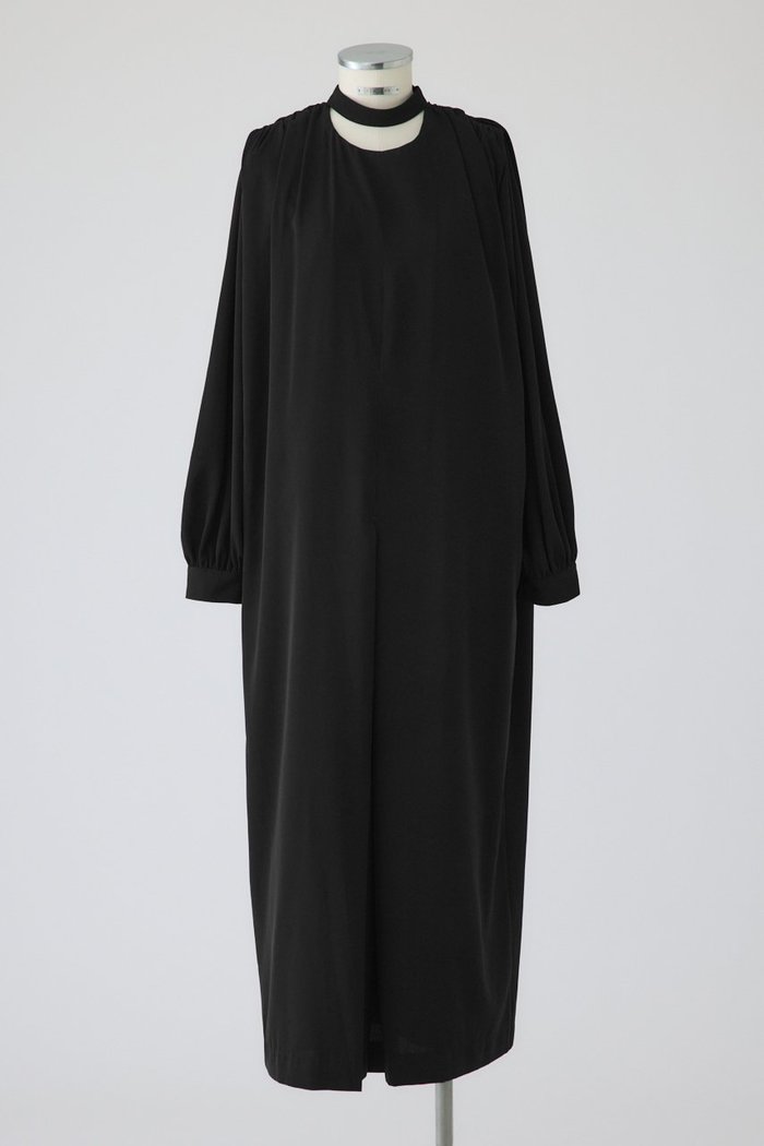 【リムアーク/RIM.ARK】のClassic long noble OP/ワンピース インテリア・キッズ・メンズ・レディースファッション・服の通販 founy(ファニー) https://founy.com/ ファッション Fashion レディースファッション Fashion for Women ワンピース Dresses チュニック Tunic Tops & Dresses オケージョン Occasion Wear ギャザー Gathered, Ruffled ジョーゼット Georgette, Semi-Sheer Fabric センター Center, Center Line チュニック Tunic, Long Top ドレス Dress, One-Piece ドレープ Drape, Draping Fabric フロント Front, Front Design ロング Long, Long-Length エレガント 上品 Elegant |ID: prp329100004293835 ipo3291000000034969406