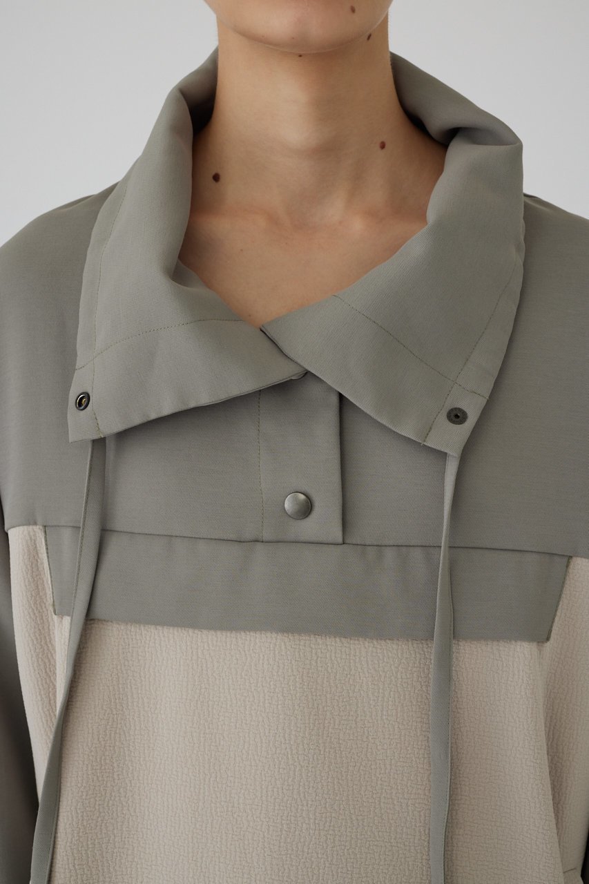 【リムアーク/RIM.ARK】のMode anorak/アノラック 人気、トレンドファッション・服の通販 founy(ファニー) 　ファッション　Fashion　レディースファッション　WOMEN　アウター　Coat Outerwear　ジャケット　Jackets　ブルゾン　Blouson/Jackets　おすすめ　Recommend　ジャケット　Jacket　ジャージー　Jersey　スポーティ　Sporty　ダウン　Down　ツイル　Twill　ドッキング　Docking　バランス　Balance　フロント　Front　ブルゾン　Blouson　ポケット　Pocket　other-2|ID: prp329100004293837 ipo3291000000032377106