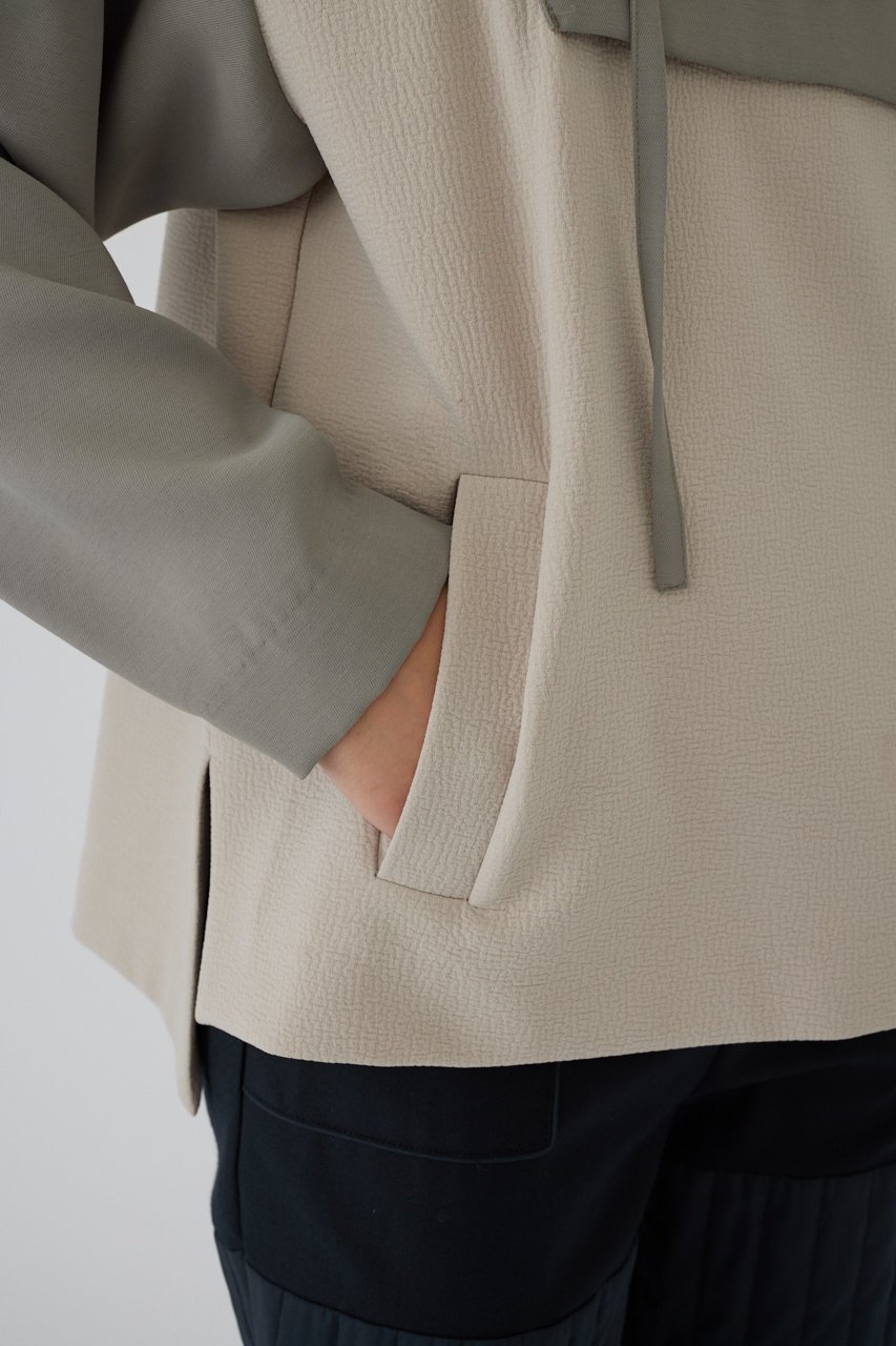 【リムアーク/RIM.ARK】のMode anorak/アノラック 人気、トレンドファッション・服の通販 founy(ファニー) 　ファッション　Fashion　レディースファッション　WOMEN　アウター　Coat Outerwear　ジャケット　Jackets　ブルゾン　Blouson/Jackets　おすすめ　Recommend　ジャケット　Jacket　ジャージー　Jersey　スポーティ　Sporty　ダウン　Down　ツイル　Twill　ドッキング　Docking　バランス　Balance　フロント　Front　ブルゾン　Blouson　ポケット　Pocket　other-4|ID: prp329100004293837 ipo3291000000032377108