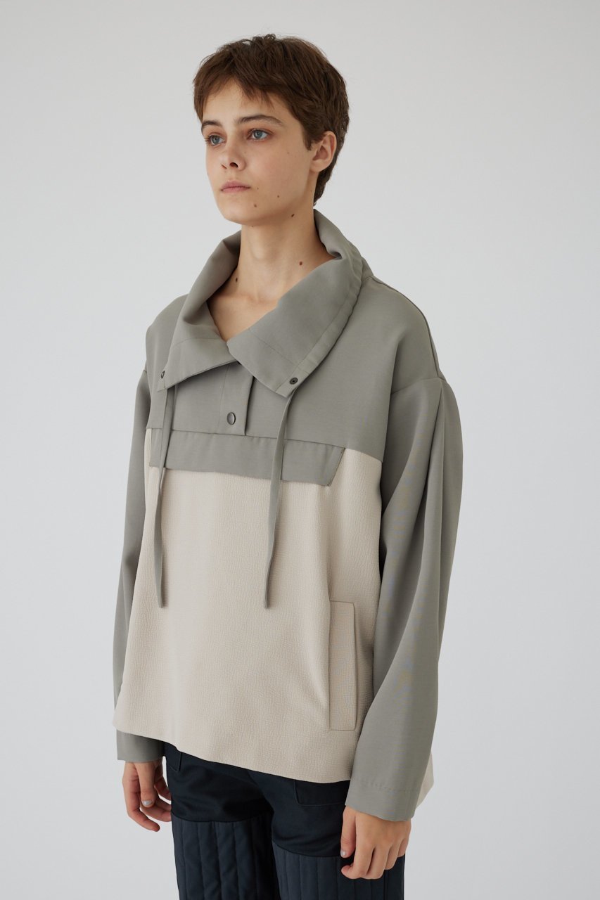 【リムアーク/RIM.ARK】のMode anorak/アノラック 人気、トレンドファッション・服の通販 founy(ファニー) 　ファッション　Fashion　レディースファッション　WOMEN　アウター　Coat Outerwear　ジャケット　Jackets　ブルゾン　Blouson/Jackets　おすすめ　Recommend　ジャケット　Jacket　ジャージー　Jersey　スポーティ　Sporty　ダウン　Down　ツイル　Twill　ドッキング　Docking　バランス　Balance　フロント　Front　ブルゾン　Blouson　ポケット　Pocket　other-5|ID: prp329100004293837 ipo3291000000032377109