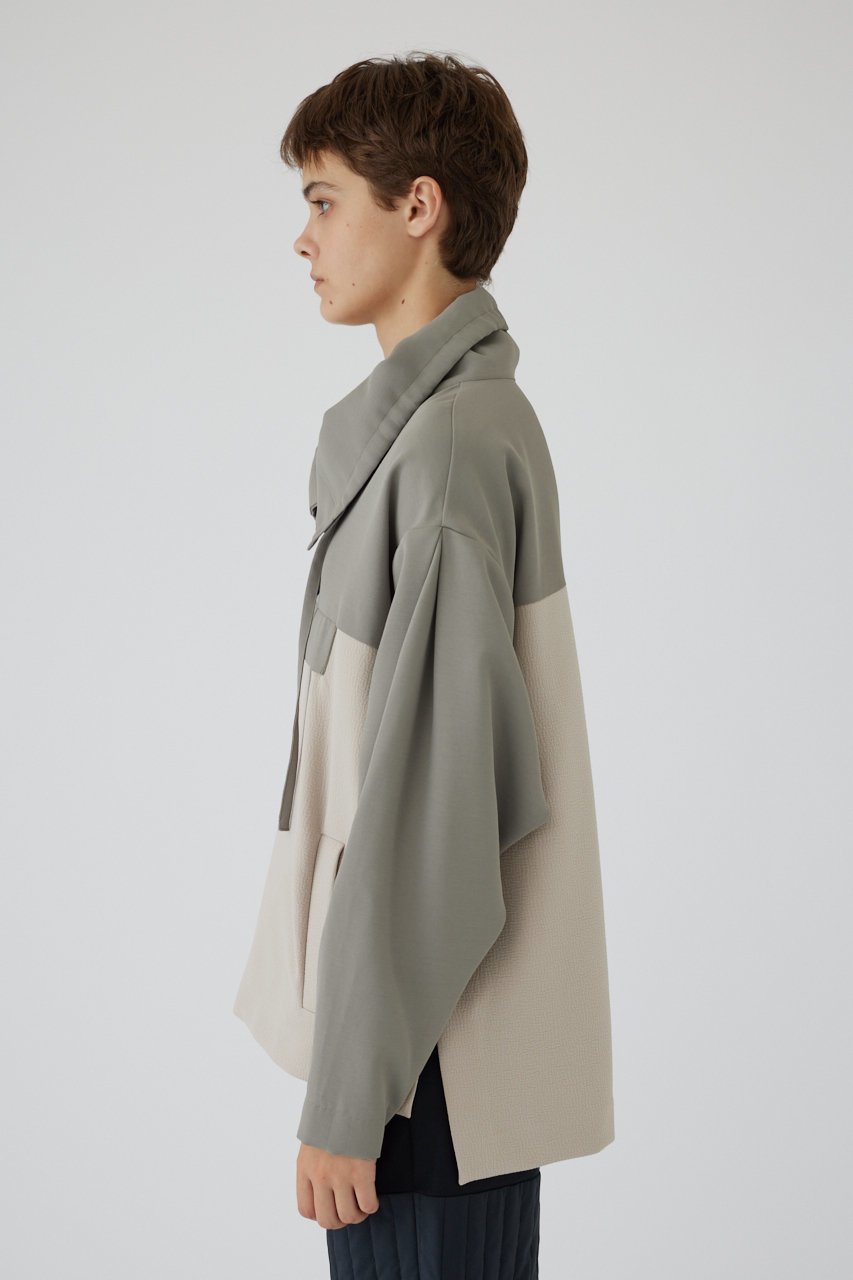 【リムアーク/RIM.ARK】のMode anorak/アノラック 人気、トレンドファッション・服の通販 founy(ファニー) 　ファッション　Fashion　レディースファッション　WOMEN　アウター　Coat Outerwear　ジャケット　Jackets　ブルゾン　Blouson/Jackets　おすすめ　Recommend　ジャケット　Jacket　ジャージー　Jersey　スポーティ　Sporty　ダウン　Down　ツイル　Twill　ドッキング　Docking　バランス　Balance　フロント　Front　ブルゾン　Blouson　ポケット　Pocket　other-6|ID: prp329100004293837 ipo3291000000032377110