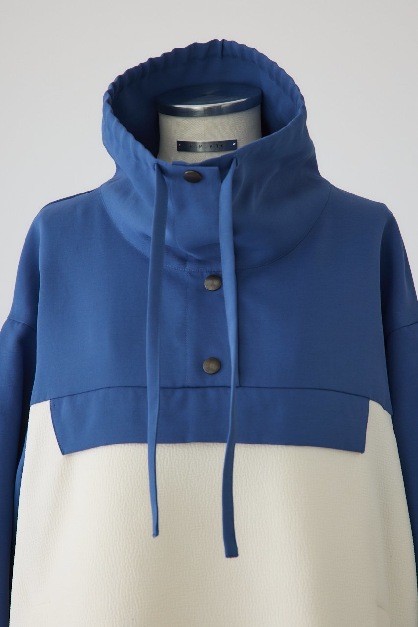 【リムアーク/RIM.ARK】のMode anorak/アノラック 人気、トレンドファッション・服の通販 founy(ファニー) 　ファッション　Fashion　レディースファッション　Fashion for Women　アウター　Coat / Outerwear Collection　レディースジャケット・軽アウター　Jackets　ブルゾンジャケット・スポーティアウター　Blouson Jackets　おすすめ　Recommended / Our Picks　ジャケット　Jacket, Outerwear　スポーティ　Sporty, Casual Athletic　ダウン　Down, Puffer　ツイル　Twist, Twisted Detail　ドッキング　Docking, Mixed Material　バランス　Balance, Style Balance　フロント　Front, Front Design　ブルゾン　Blouson, Bomber Jacket　ポケット　Pocket, Pocket Detail　other-5|ID: prp329100004293837 ipo3291000000034969847