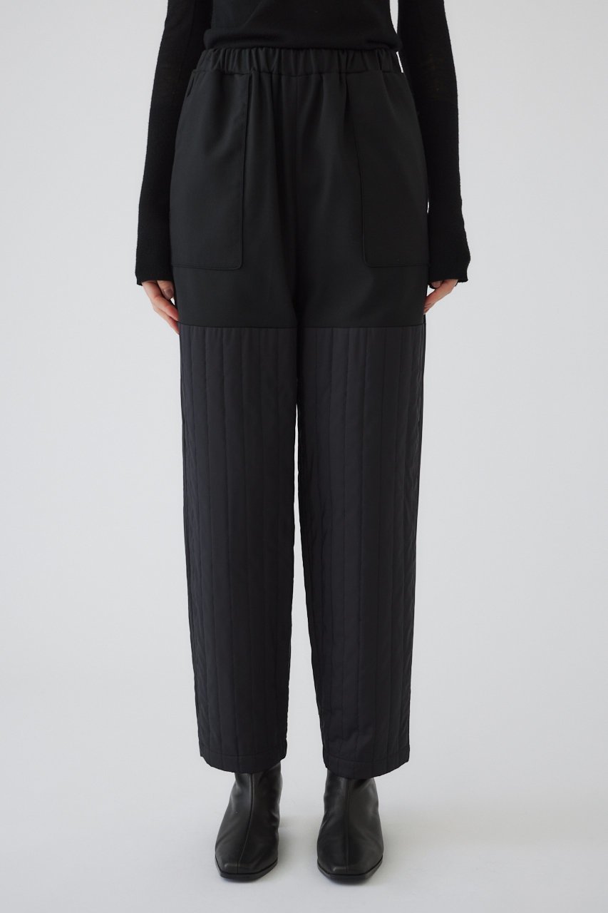 【リムアーク/RIM.ARK】のQuilting PT/パンツ 人気、トレンドファッション・服の通販 founy(ファニー) 　ファッション　Fashion　レディースファッション　WOMEN　パンツ　Pants　おすすめ　Recommend　アウトドア　Outdoor　キルティング　Quilting　シンプル　Simple　ジャケット　Jacket　スタイリッシュ　Stylish　スポーティ　Sporty　タフタ　Taffeta　ドッキング　Docking　リラックス　Relax　 other-1|ID: prp329100004293847 ipo3291000000032375858