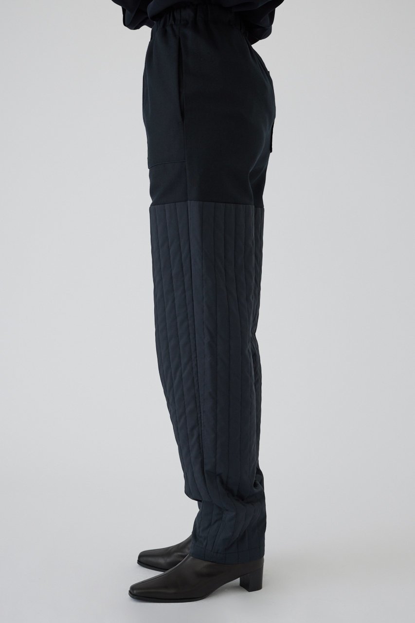【リムアーク/RIM.ARK】のQuilting PT/パンツ 人気、トレンドファッション・服の通販 founy(ファニー) 　ファッション　Fashion　レディースファッション　WOMEN　パンツ　Pants　おすすめ　Recommend　アウトドア　Outdoor　キルティング　Quilting　シンプル　Simple　ジャケット　Jacket　スタイリッシュ　Stylish　スポーティ　Sporty　タフタ　Taffeta　ドッキング　Docking　リラックス　Relax　other-6|ID: prp329100004293847 ipo3291000000032375870