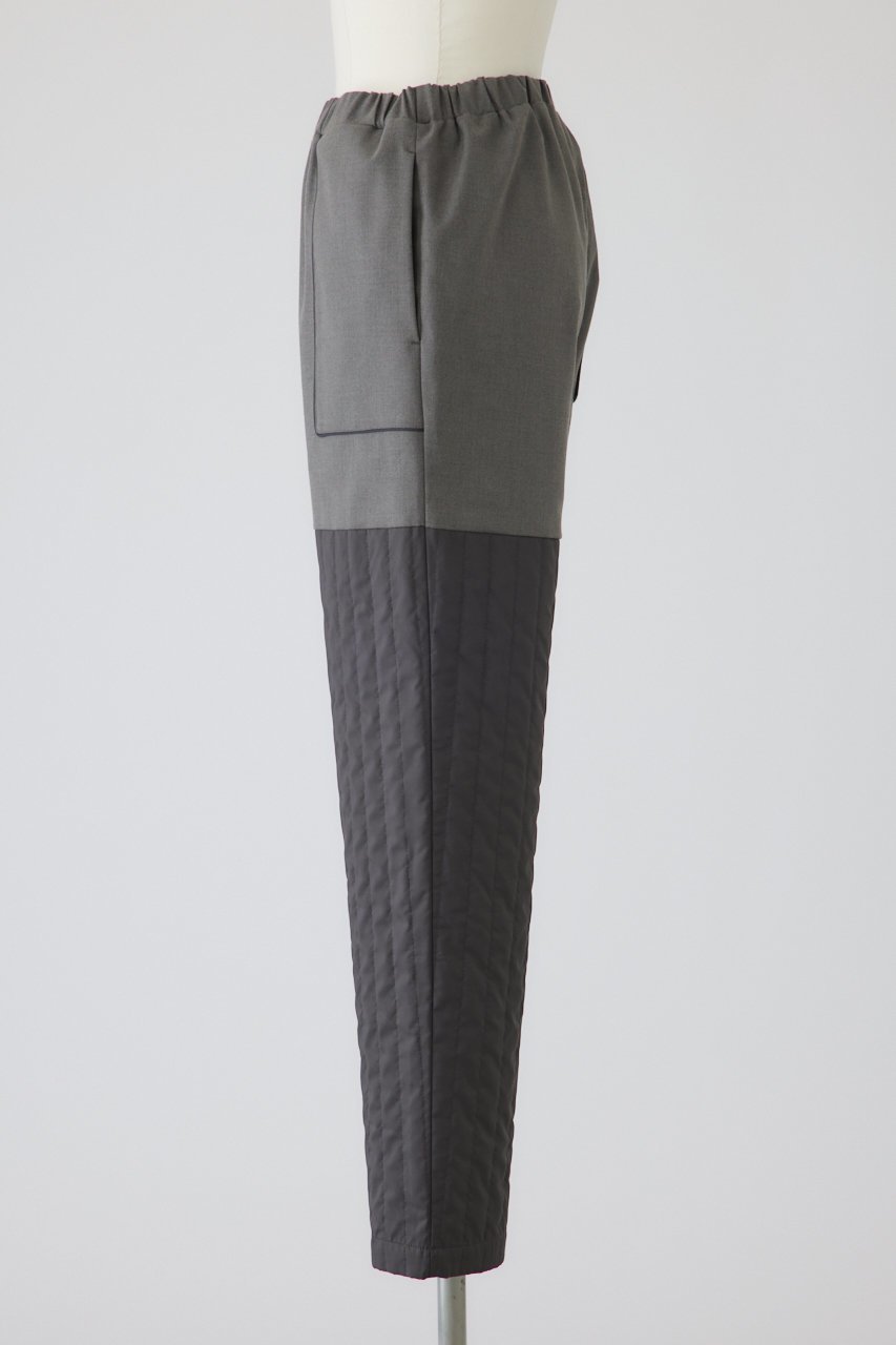 【リムアーク/RIM.ARK】のQuilting PT/パンツ 人気、トレンドファッション・服の通販 founy(ファニー) 　ファッション　Fashion　レディースファッション　Fashion for Women　パンツ　Pants & Trousers　おすすめ　Recommended / Our Picks　アウトドア　Outdoor Clothing　キルティング　Quilted, Quilting　シンプル　Simple, Minimal　ジャケット　Jacket, Outerwear　スタイリッシュ　Stylish, Fashionable　スポーティ　Sporty, Casual Athletic　タフタ　Taffeta, Structured Fabric　ドッキング　Docking, Mixed Material　リラックス　Relax, Relaxed Fit　other-7|ID: prp329100004293847 ipo3291000000034970466
