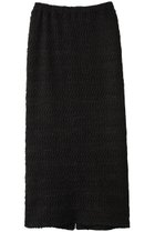 【スタニングルアー/STUNNING LURE】のフラッフィージャージロングスカート ブラック|ID: prp329100004300110 ipo3291000000034594832