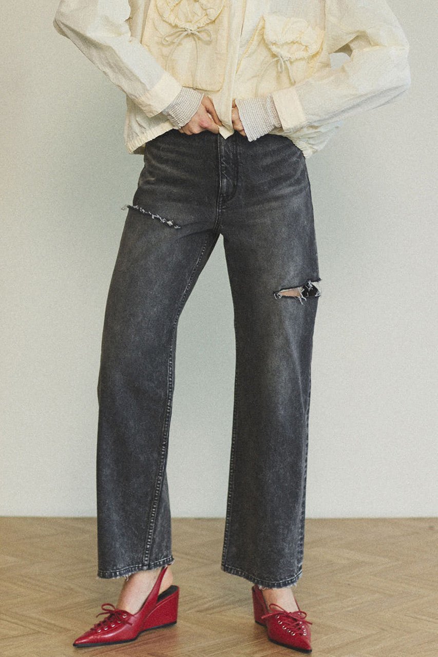 【メゾンスペシャル/MAISON SPECIAL】のOver Pocket Denim Pants/オーバーポケットデニム 人気、トレンドファッション・服の通販 founy(ファニー) 　ファッション　Fashion　レディースファッション　Fashion for Women　パンツ　Pants & Trousers　デニムパンツ・ジーンズ・美脚デニム　Denim Jeans & Pants　おすすめ　Recommended / Our Picks　ダメージ　Distressed, Destroyed　デニム　Denim, Jeans Material　ポケット　Pocket, Pocket Detail　other-7|ID: prp329100004300112 ipo3291000000035872466