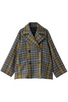 【ローズバッド/ROSE BUD】のチェックツイードコート 人気、トレンドファッション・服の通販 founy(ファニー) ファッション Fashion レディースファッション WOMEN アウター Coat Outerwear コート Coats ショート Short ダブル Double チェック Check ツイード Tweed 冬 Winter NEW・新作・新着・新入荷 New Arrivals thumbnail ブルー|ID: prp329100004300140 ipo3291000000029814052