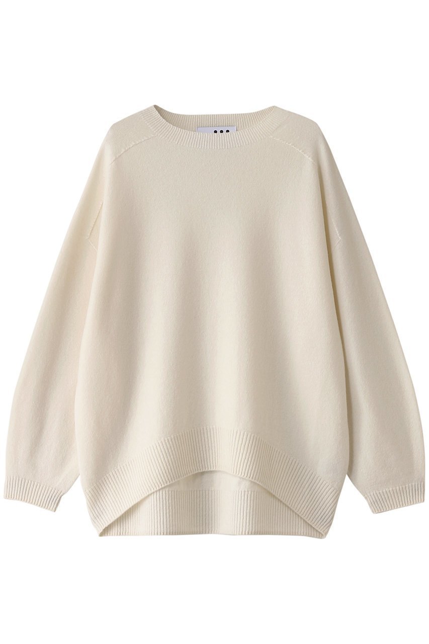【スリー ドッツ/three dots】のホールガーメント クルーネックセーター インテリア・キッズ・メンズ・レディースファッション・服の通販 founy(ファニー) 　ファッション　Fashion　レディースファッション　Fashion for Women　トップス・カットソー　Cut & Sew Tops　ニット　Knit Tops & Sweaters　カジュアルプルオーバー・ニットトップス　Pullovers & Knit Tops / Casual Pullovers　セーター　Sweater, Knitwear　プレーン　Plain, Simple　ホールガーメント　WholeGarment, Seamless Knit　定番　Standard, Basic Item　A/W・秋冬　Autumn/Winter　オフホワイト|ID: prp329100004300150 ipo3291000000035623180